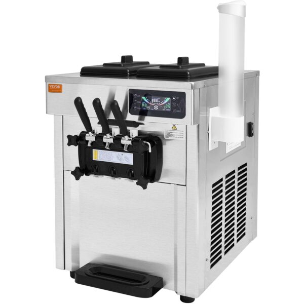 Vevor stroj na točenú zmrzlinu 1200W 18L 3-príchute - Image 2