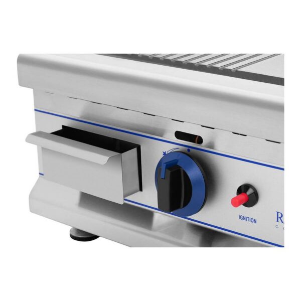 Kombinovaná plynová grilovacia platňa 65cm (20mbar) - Image 3