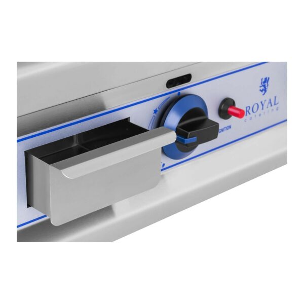 Hladká plynová grilovacia platňa 65cm (30mbar) - Image 4