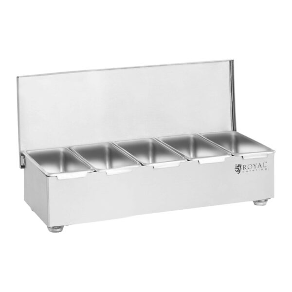 Stojan na prísady s nádobami 5x450ml - Image 2