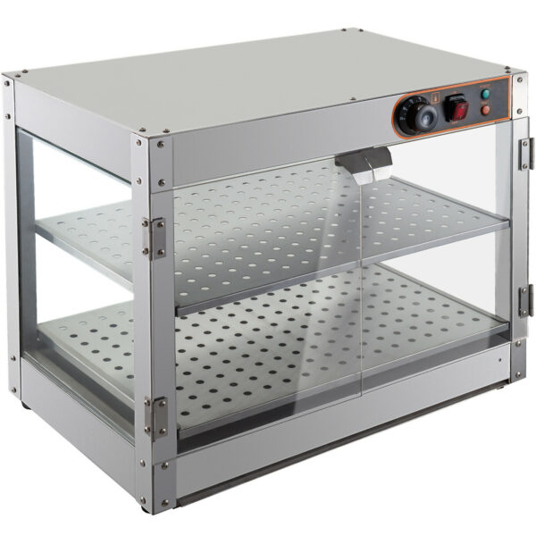 Vevor ohrevná vitrína 2 police 800W - Image 2