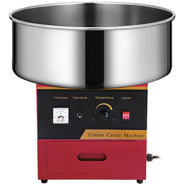 Stroj na cukrovú vatu 1000W (červený) - Image 3