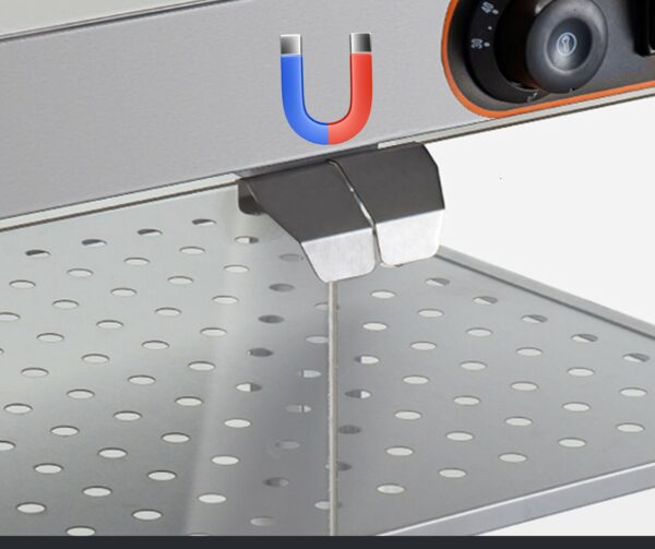 Vevor ohrevná vitrína 2 police 800W - Image 5