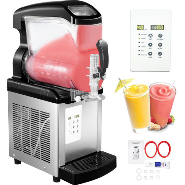 Vevor profesionálny stroj na ľadovú drť 1x6L