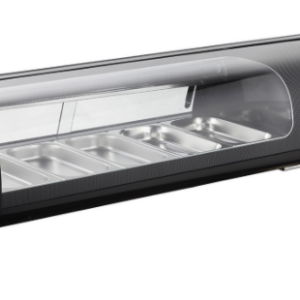 Sushi vitrína  – 132 l / 5 x  GN 1/2