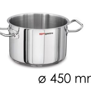 Vysoký kastról (34L ) - Ø 450 mm - výška: 220 mm
