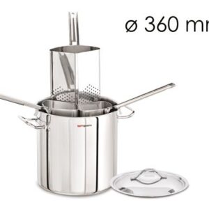 Hrniec na cestoviny - Ø 360 mm – (vrátane 4 sít)