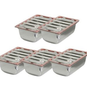Set vákuových gastronádob 5xGN 1/1 150mm (s vekom)