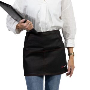 Unisex zástera black-jeans 2 KS