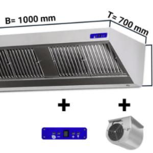 Digestor 1000mm x 700 nástenný s motorom ,regulátorom, osvetlením