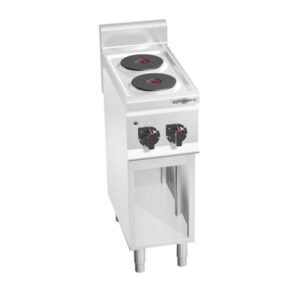 Elektrický sporák s 2 platničkami a stojanom 4kW