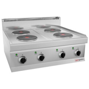 Elektrický sporák so 4 platničkami 8kW