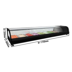 Sushi vitrína  – 8 x 1/3