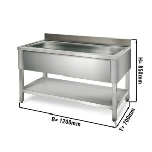 Umývacia vaňa, drez 120x70, umývadlo  1.060 mm x 500 mm x 380 mm