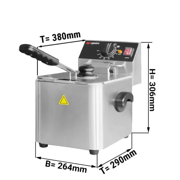 Elektrická fritéza – 4 L - Image 5