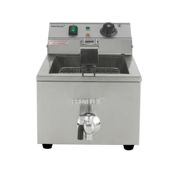 Elektrická fritéza 1x10L s odtokovým kohútikom Protelex - Image 6
