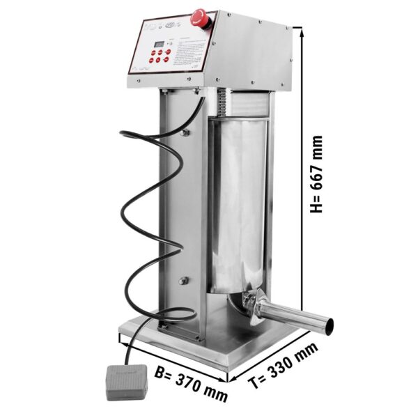 Elektrická plnička klobás 12L GGM - Image 3