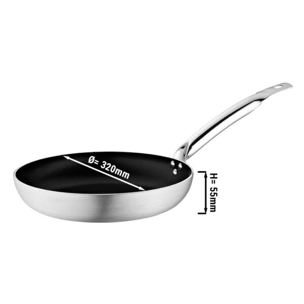 Panvica z hliníka - Ø 32 cm - vhodný na indukciu