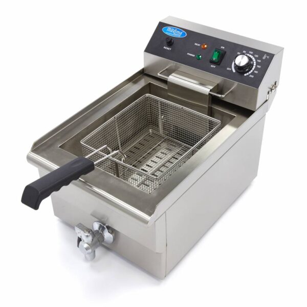 Maxima Elektrická fritéza s kohútikom – 1 x 16 l | Maxima 09365010 - Image 3