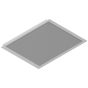 Dierovaný hliníkový plech na pečenie pre konvektomaty - 429 x 345 mm