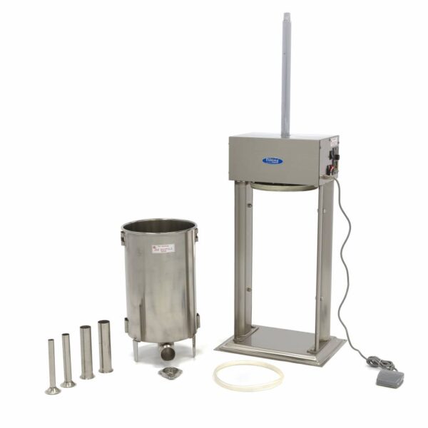 Elektrická vertikálna plnička klobás – 20 l – 4 plniace rúrky | Maxima 09300458 - Image 2