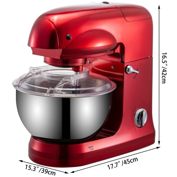 Vevor 4v1 mixér - Drvič ľadu - Mlynček na mäso - Hnetač cesta 1000w 5l - Image 5