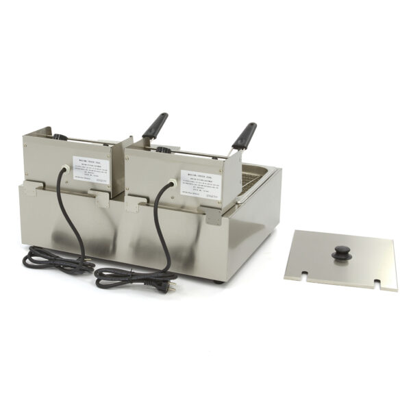 Maxima Elektrická fritéza – 2 x 6 l | 09364951 / 2x6l - Image 3