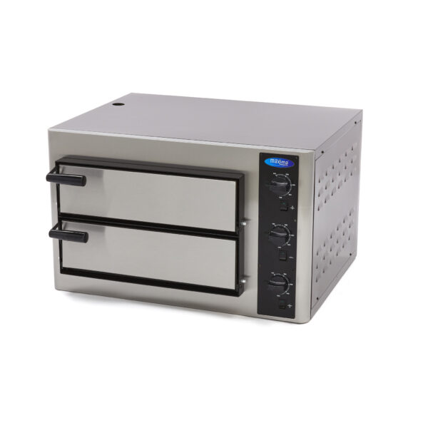 Maxima Deluxe Pizza pec – 4 + 4 x 25 cm – 400 V | 09370010 - Image 7