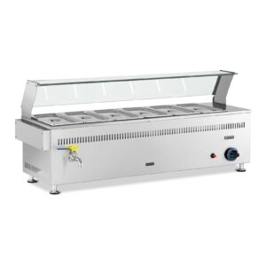 Bain Marie plyn - 3300 W 6 GN  royal catering