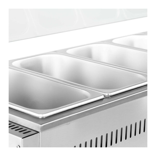 Bain Marie plyn - 3300 W 6 GN  royal catering - Image 4