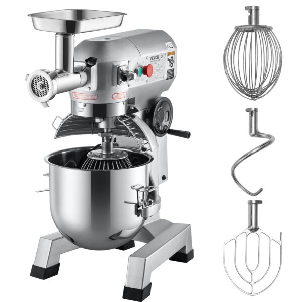 Planetárny robot VEVOR 1100W + mlynček na mäso - Image 5