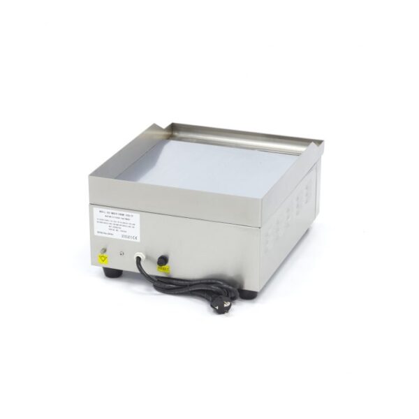 Elektrická grilovacia platňa 36 cm – chromová | Maxima 09365162 - Image 4
