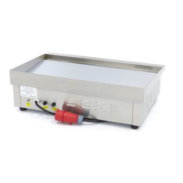 Elektrická grilovacia platňa 73 cm – chromová 400 V | Maxima 09365164 - Image 4