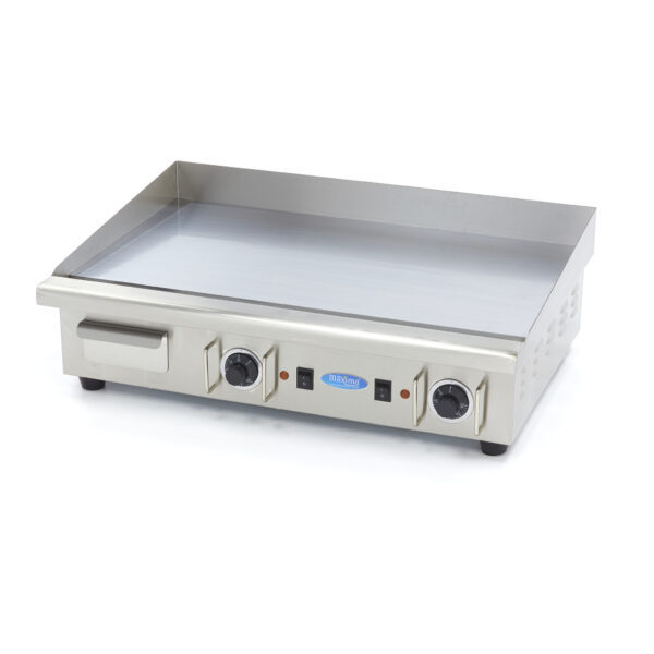 Elektrická grilovacia platňa 73 cm – chromová 400 V | Maxima 09365164