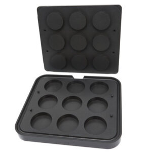 Forma na tartaletky Maxima - okrúhla - 80 mm - 9 kusov 09374318