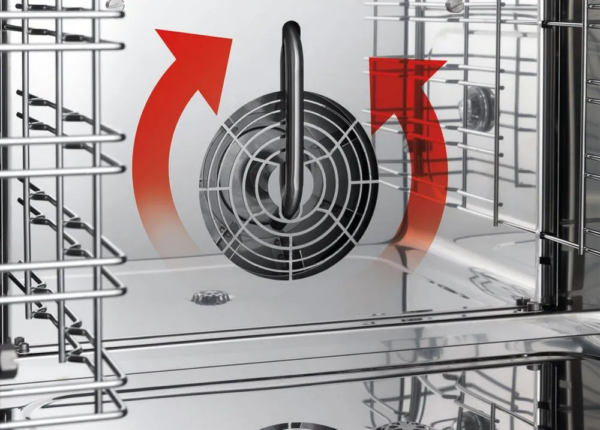 Elektrická teplovzdušná rúra (konvektomat) HV580-6  / vrátane plechov - Image 4