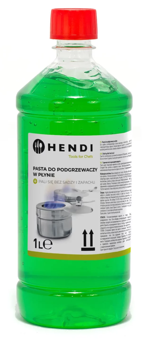 Pasta do ohrievačov, HENDI, Priehľadná