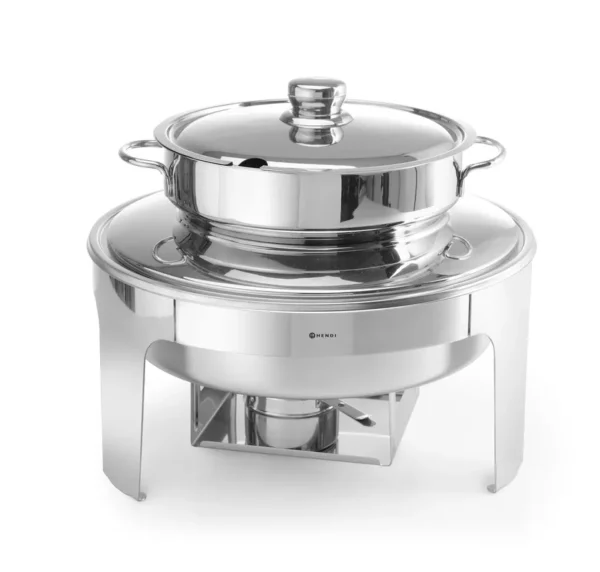 Vysoko leštený ohrievač polievky, HENDI, Profi Line, 10L, ø420x(H)380mm