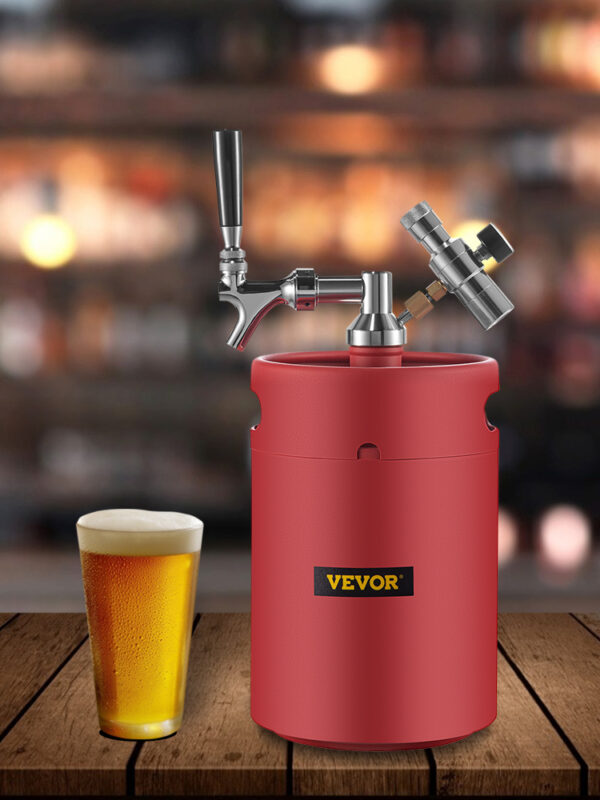 Výčapné zariadenie na pivo s tlakomerom  5l