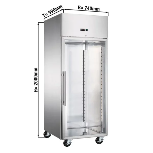 Chladnička 737L  -740 x 990 x 2000 mm