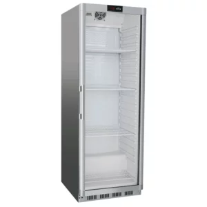 Chladnička - 400 litrov - s 1 sklenenými dvierkami