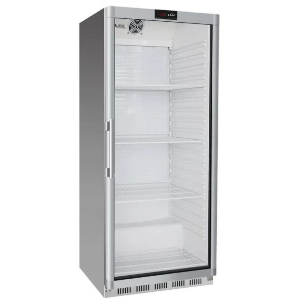 Chladnička - 600 litrov - s 1 sklenenými dvierkami - Image 4