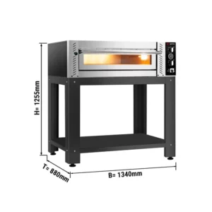 Elektrická pec na pizzu- pizza pec 6x 30 cm + stojan