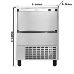 Výrobník ľadu ( kocky)  -  GGM 99 kg / 24 h
