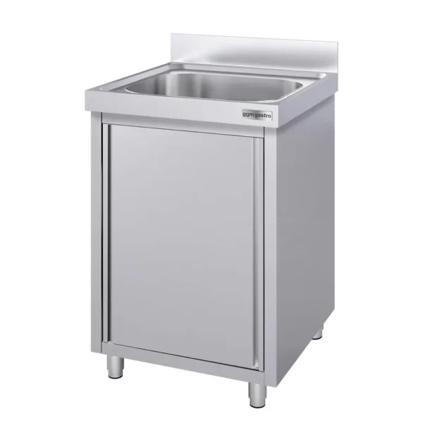Nerezová drezová skrinka ECO - 600x700mm - 1 umývadlo - Š400xH400xV250mm