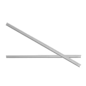 Nerezové koľajnice 1x vľavo a 1x vpravo (550 mm)