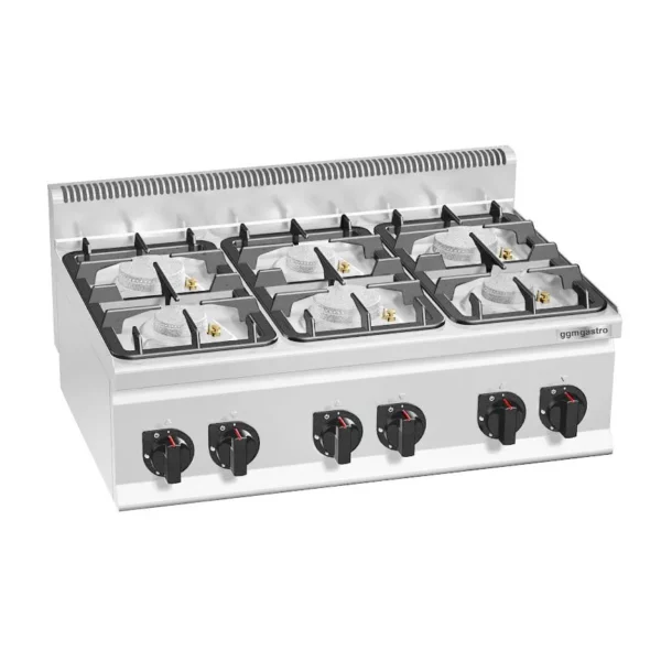 Plynový sporák 6 horákov (28,5 kW) - Image 3