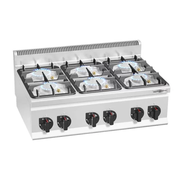 Plynový sporák 6 horákov (28,5 kW) - Image 4