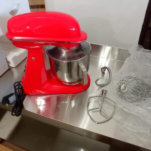 Použité-Kuchynský robot – mixér 7 litrov – červený