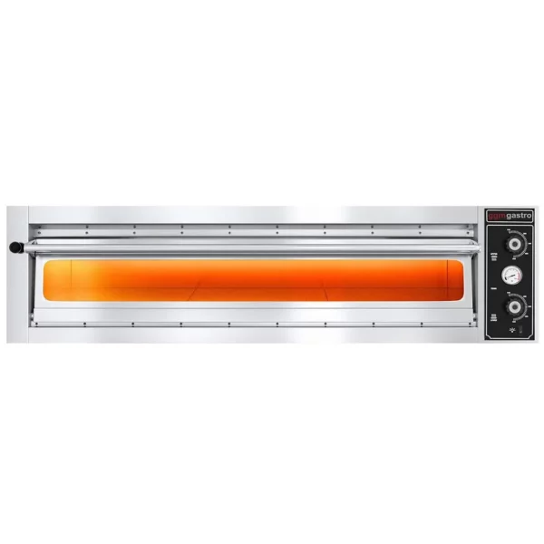 Jednokomorová pizza pec 6x30 cm -celošamotová PDI433VT - Image 4